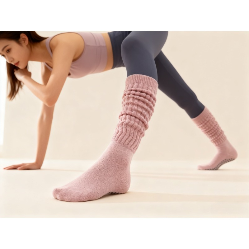 Pilates Yoga And Gym - Calcetines de Pilato antideslizantes de algodón