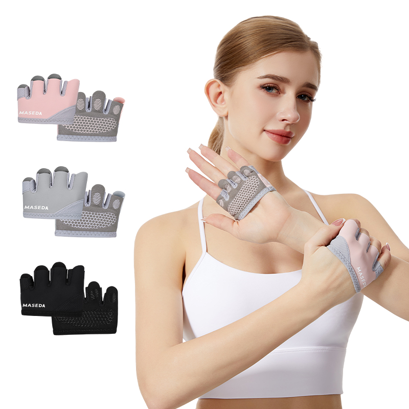 Pilates Is Yoga - Par de Guantes Deportivos sin Dedos: