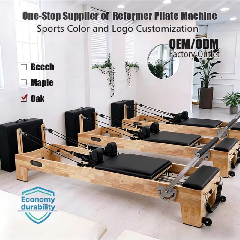 Pilates Yoga And Gym - Máquina de Pilates Reformer para Ejercicio