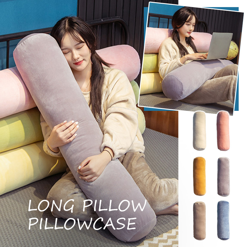 Bolster Cushion Round - Funda de Almohada Cilíndrica Larga y