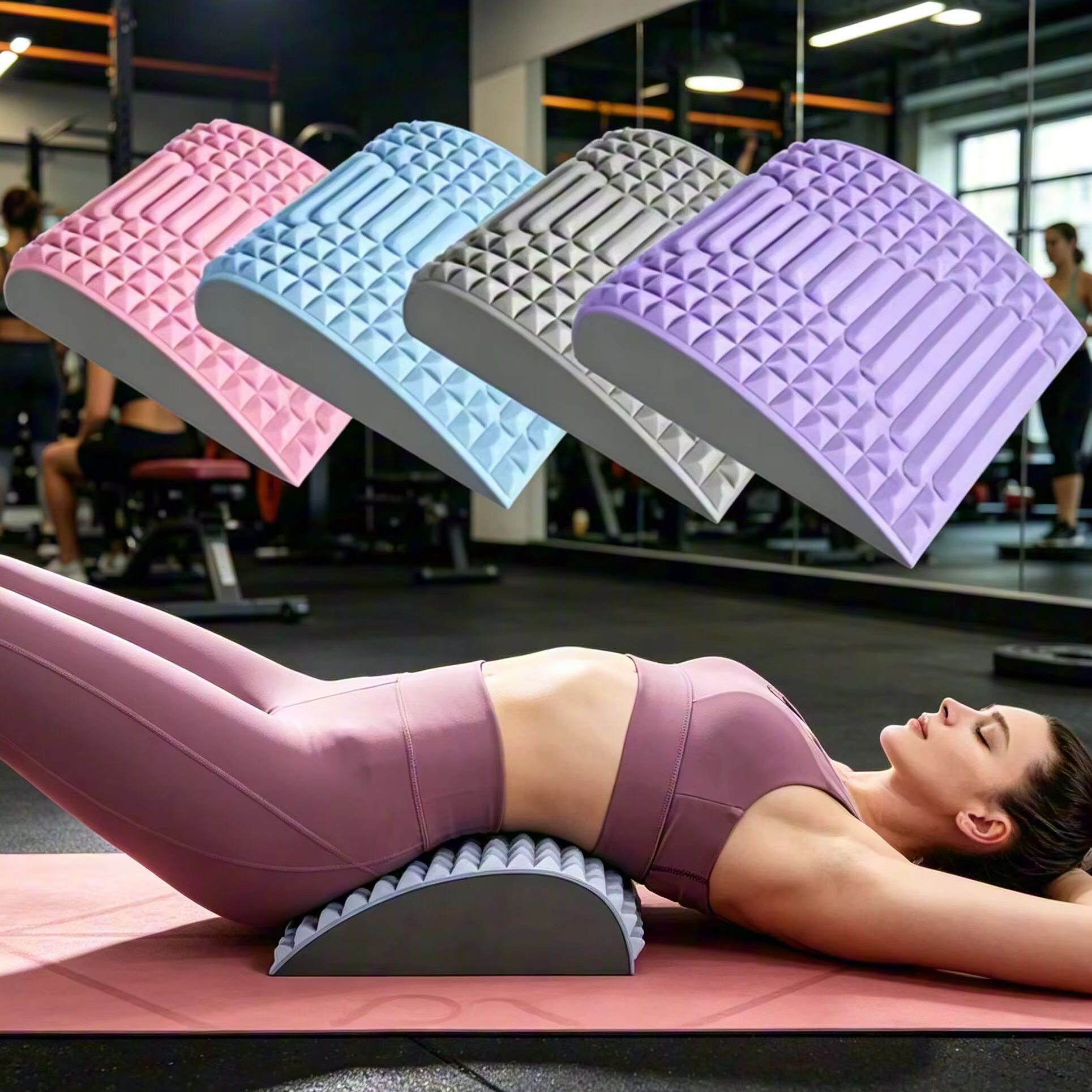 Posture Pole Corrector - Almohada para Estirar la Espalda, Masajeador