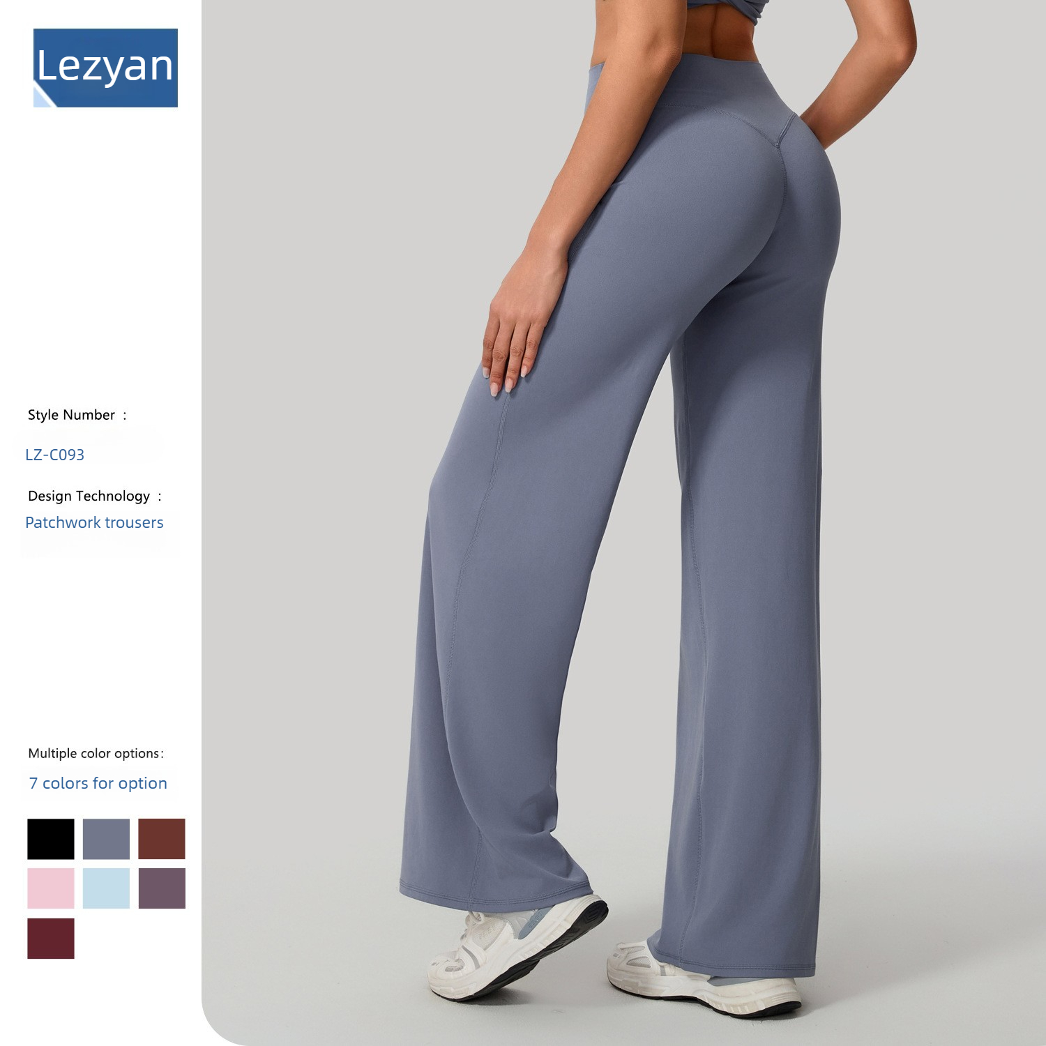 Pilates Yoga And Gym - Pantalones Anchos de Yoga Sueltos y