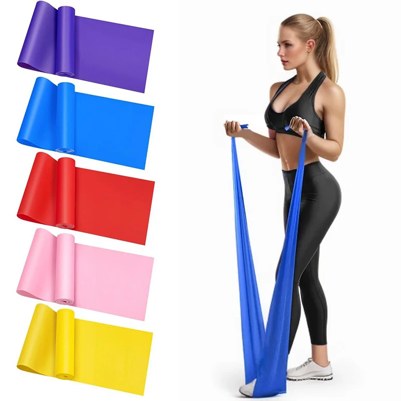 Pilates Yoga En Casa - Bandas elásticas para Yoga y Fitness,