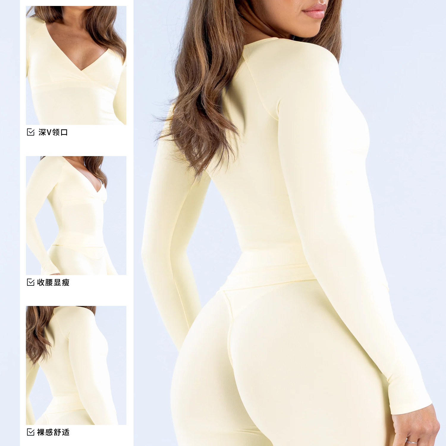 Nuevo top deportivo de manga l - Pilates Yoga Wrap Top reseña y precio