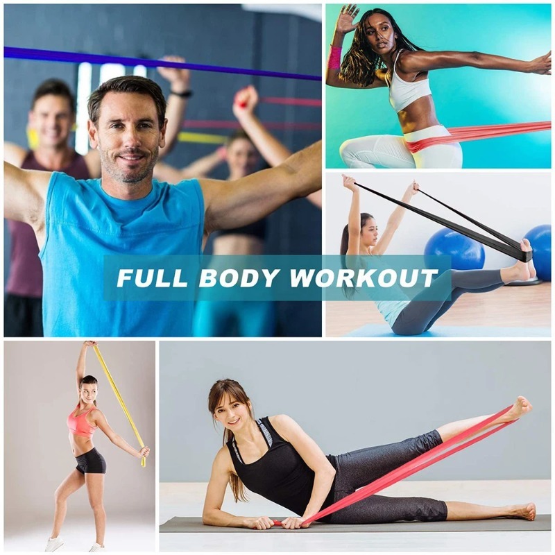 Bandas de Resistencia de Látex - Pilates Yoga En Casa reseña y precio