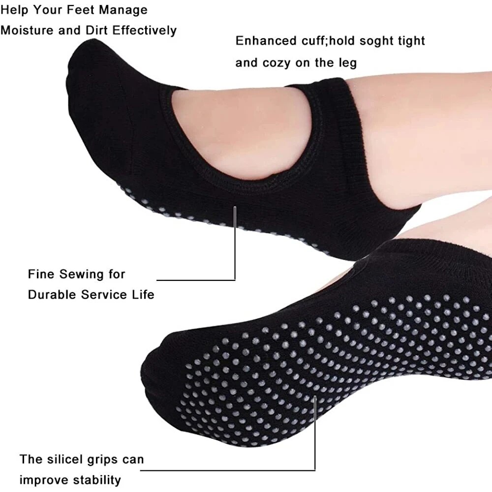 Calcetines de Yoga de alta cal - Pilates Yoga And Gym reseña y precio