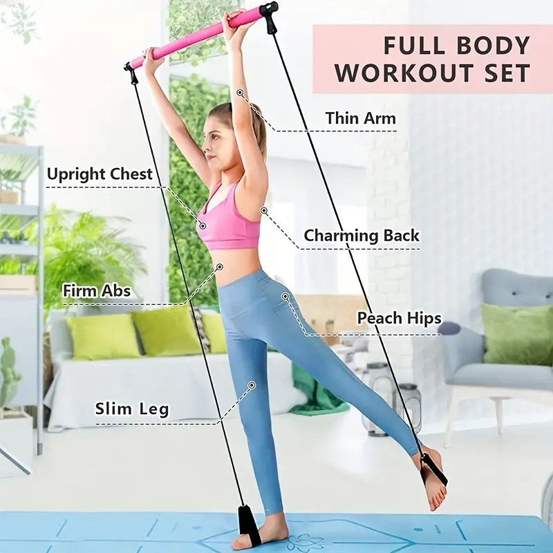 Barra de Pilates Multifunciona - Pilates Yoga Y Barre reseña y precio