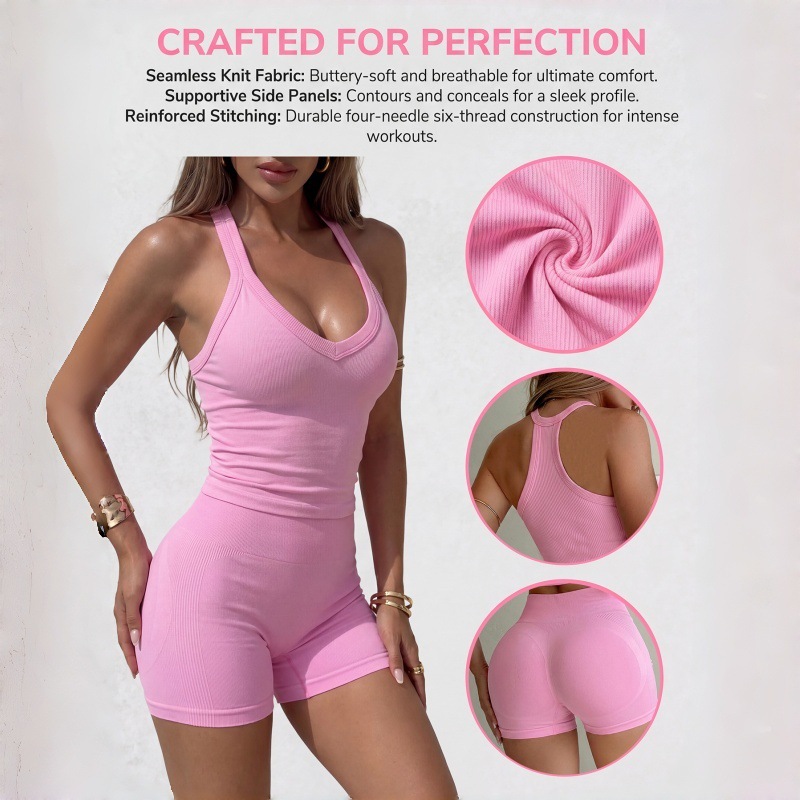 Conjunto de Yoga Sexy con Espa - Pilates V Yoga reseña y precio