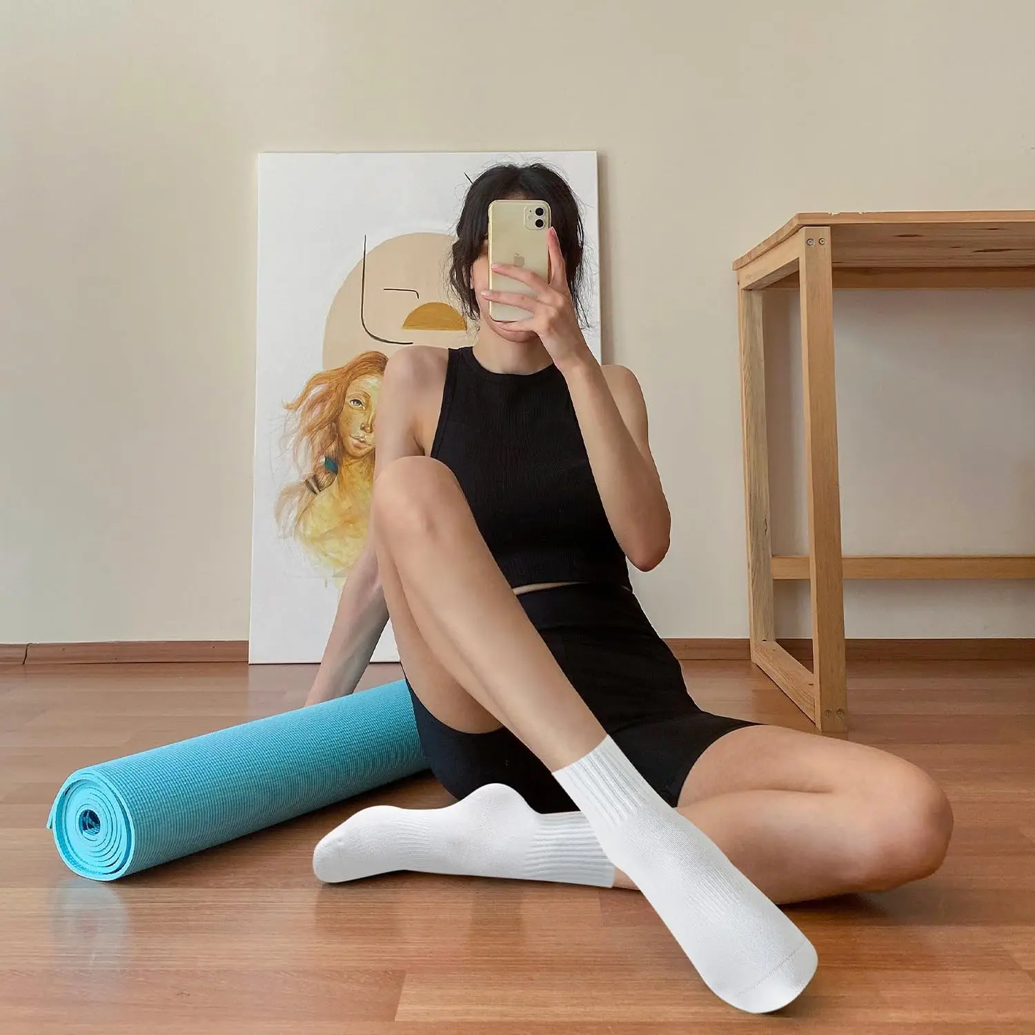 4 pares de calcetines de yoga  - Pilates Is Yoga reseña y precio