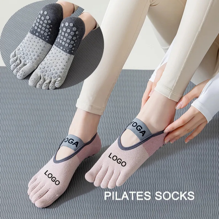 Calcetines de algodón antidesl - Pilates Yoga Y Barre reseña y precio
