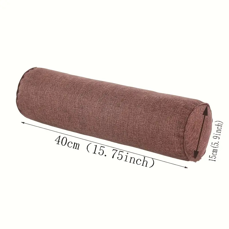 Funda de almohada de lino para - Bolster Cushion Round reseña y precio