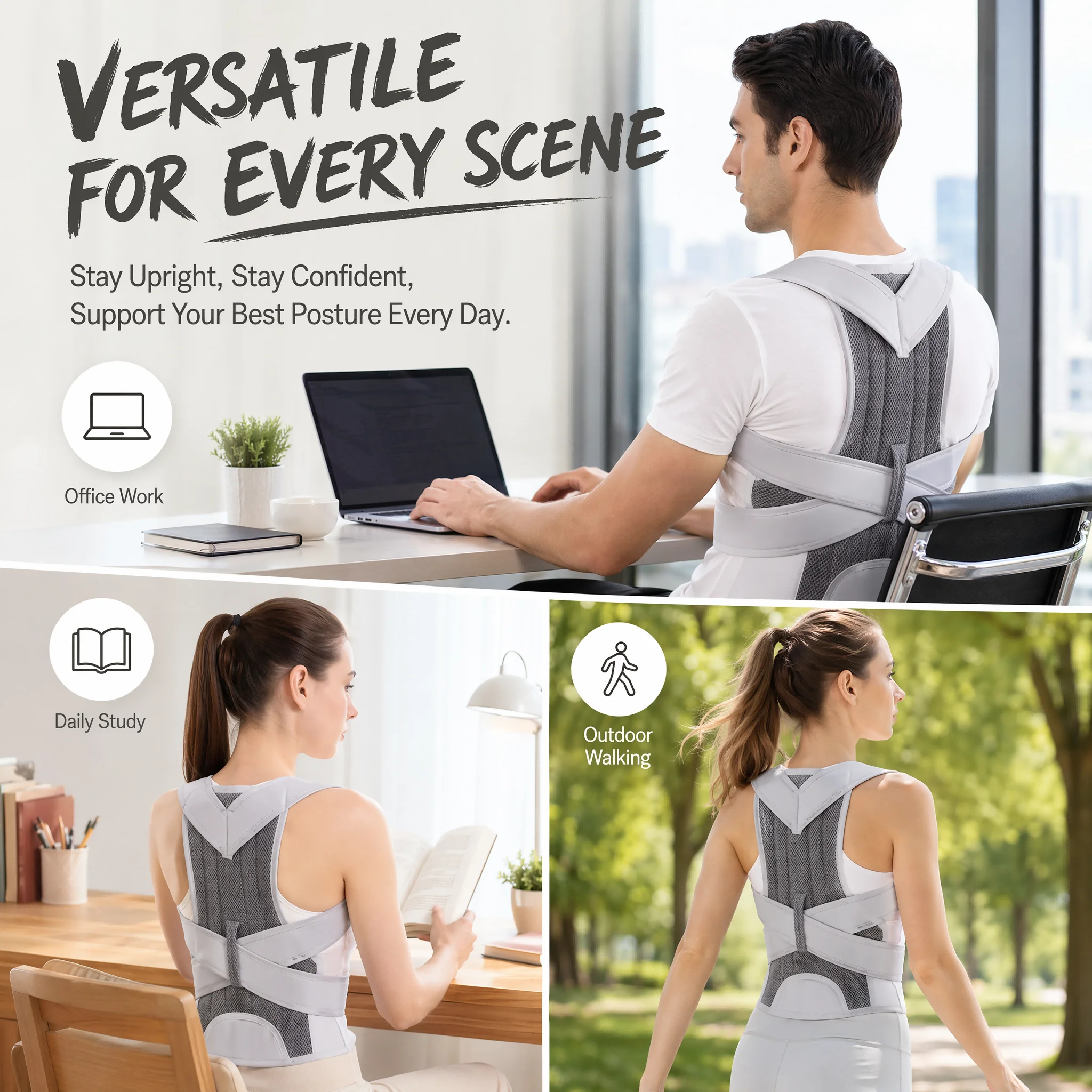 Nuevo Diseño Faja Correctora d - Posture Pole Corrector reseña y precio