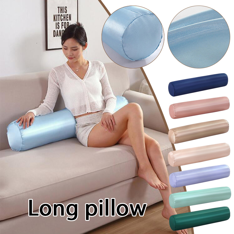 Rollo de seda de hielo para cu - Bolster Cushion Round reseña y precio