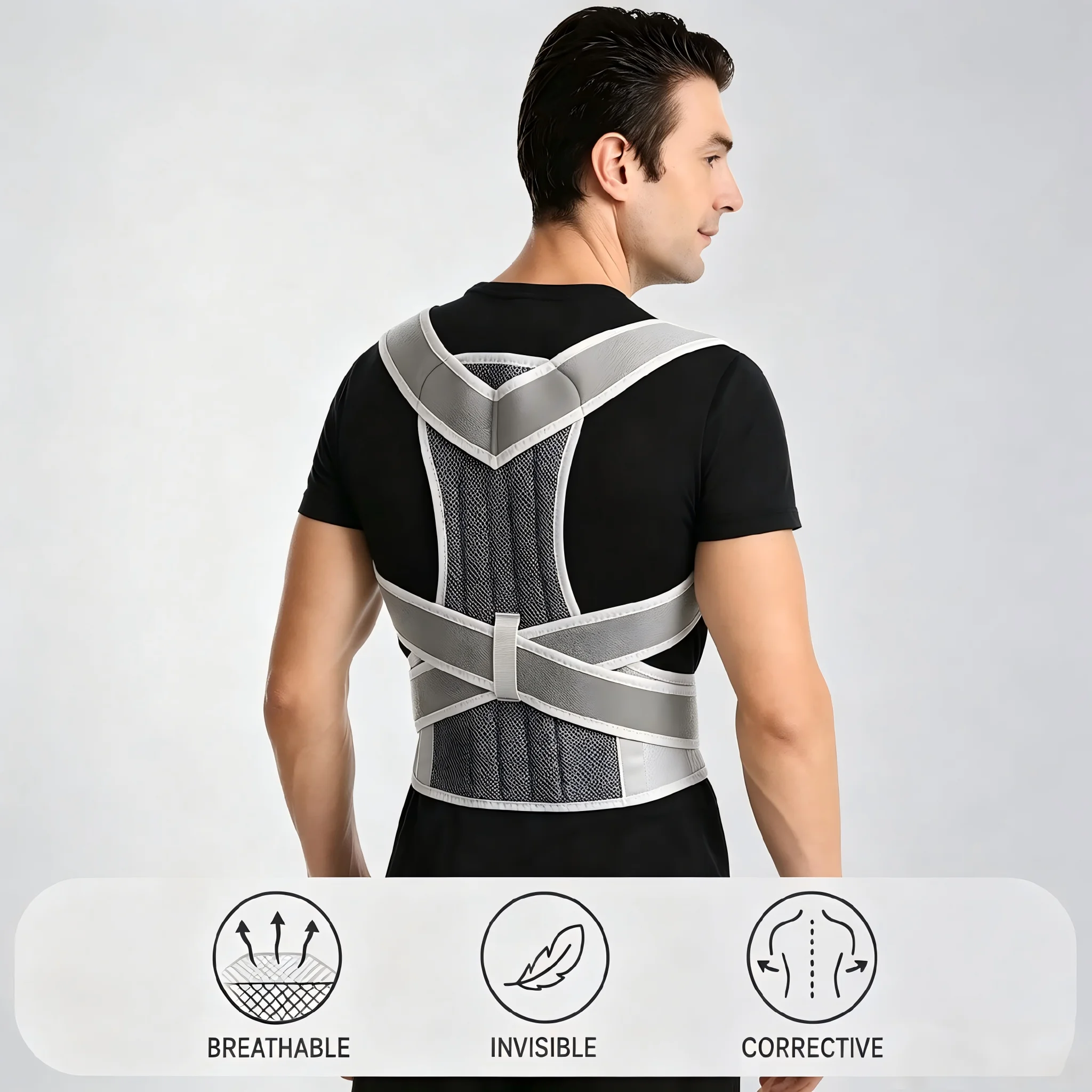 Corrector de Postura Ajustable - Posture Pole Corrector reseña y precio