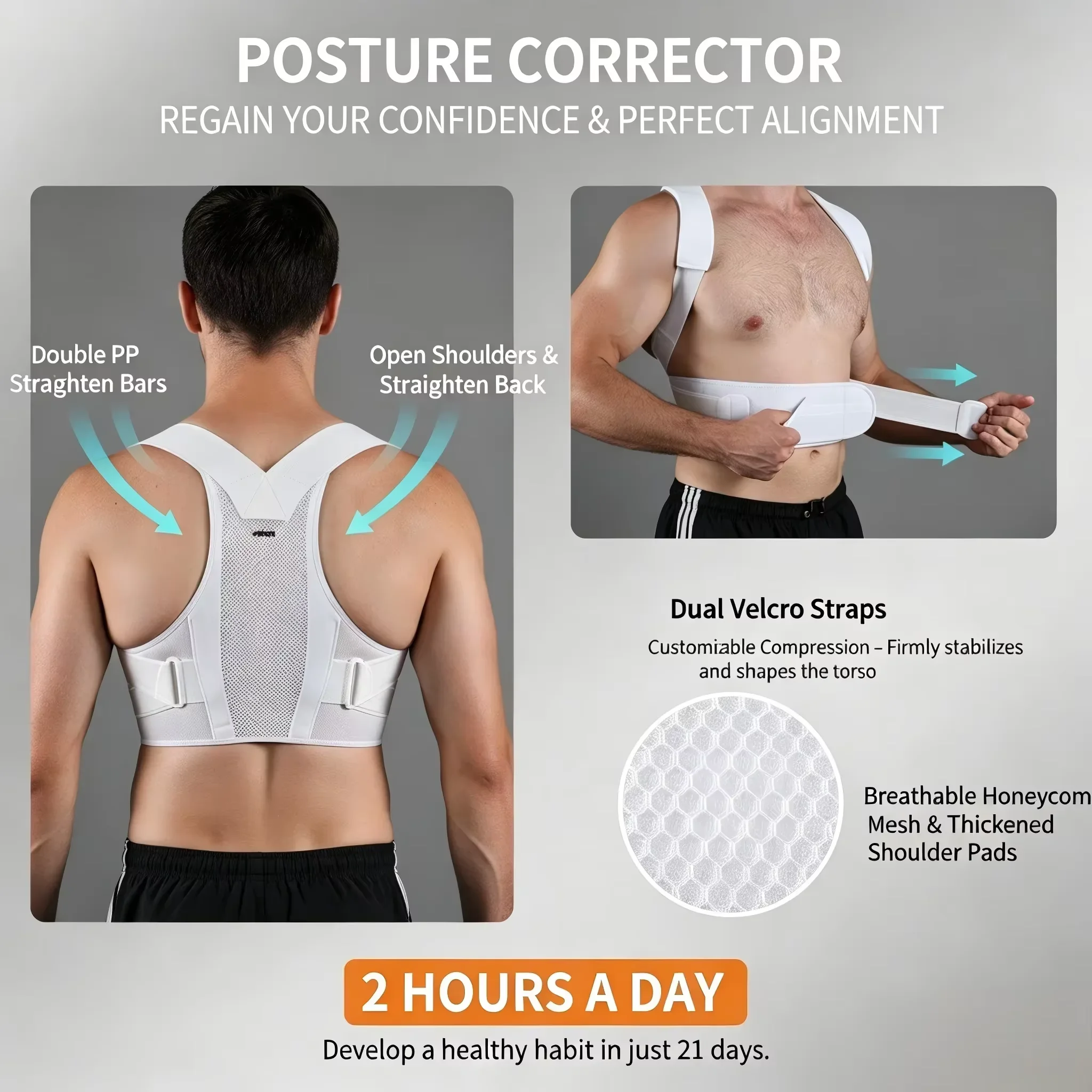 Corrector de Postura Ajustable - Posture Pole Corrector reseña y precio