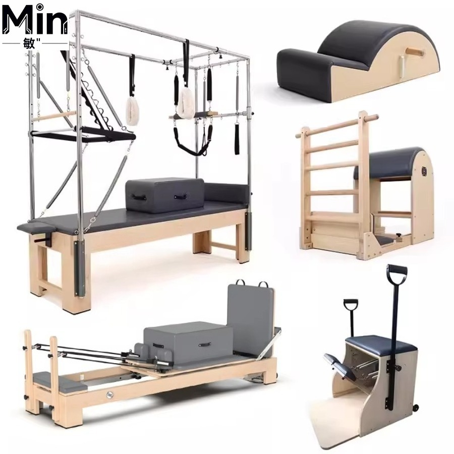 Juego de 5 Piezas de Madera pa - Pilates Yoga Machine reseña y precio