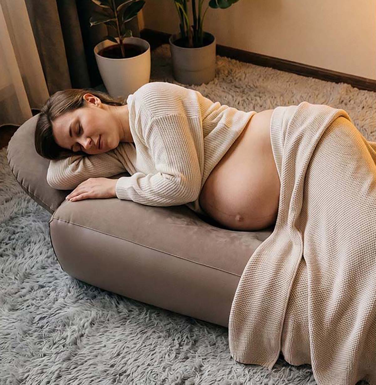 Almohada inflable para embaraz - Mat Pilates Yoga reseña y precio