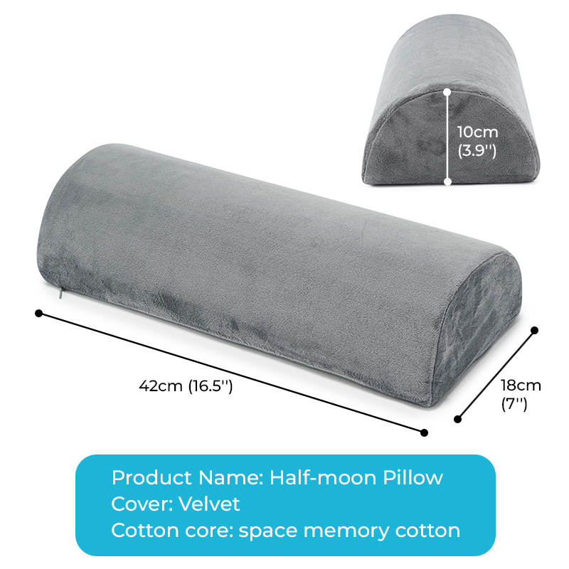 Almohada de media luna para ro - Bolster Cushion Round reseña y precio